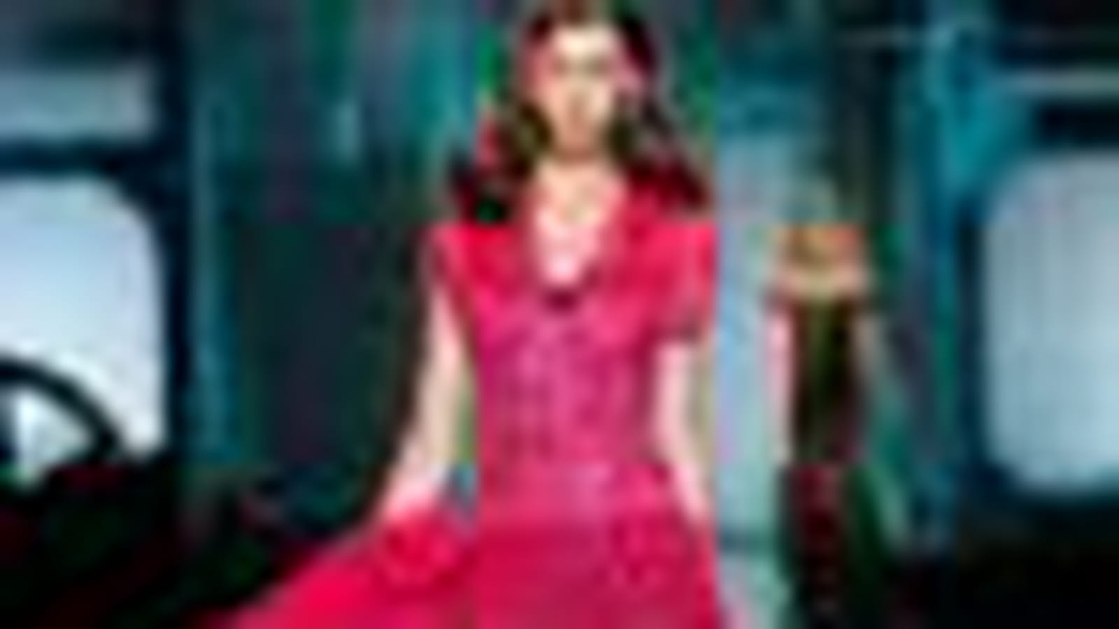 Robe fuchsia