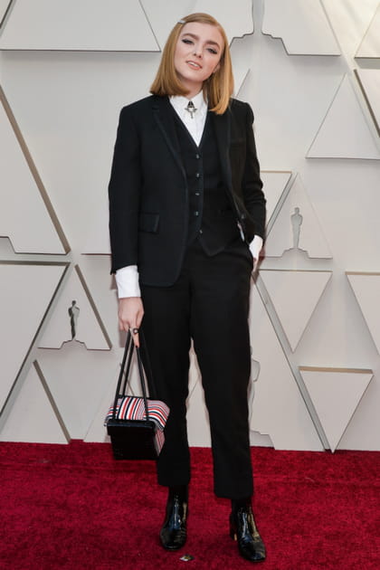 Elsie Fisher en Thom Browne
