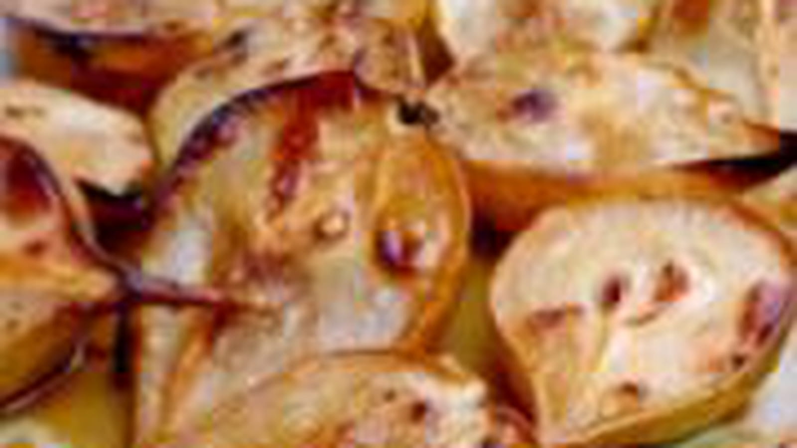 Poires rôties à la cannelle et à l'huile d'olive
