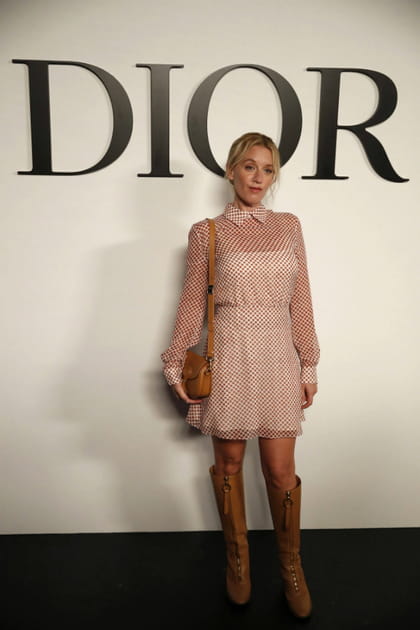 Ludivine Sagnier au d&eacute;fil&eacute; Dior