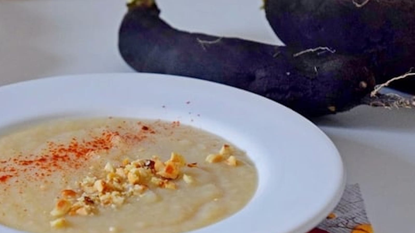 Velouté de radis noir