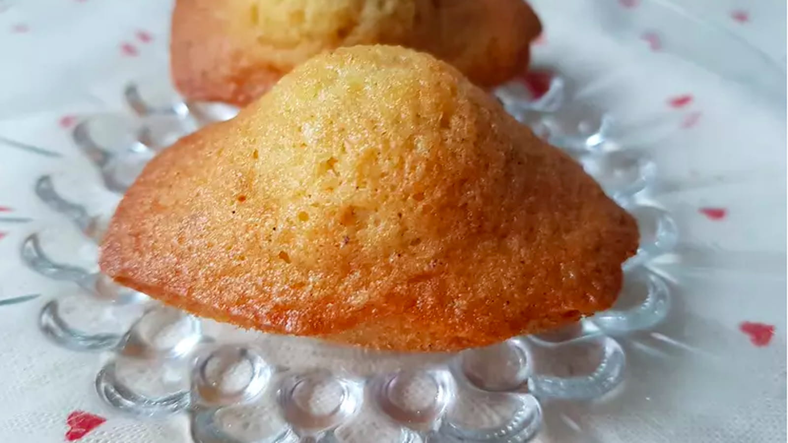 Madeleines à la vanille