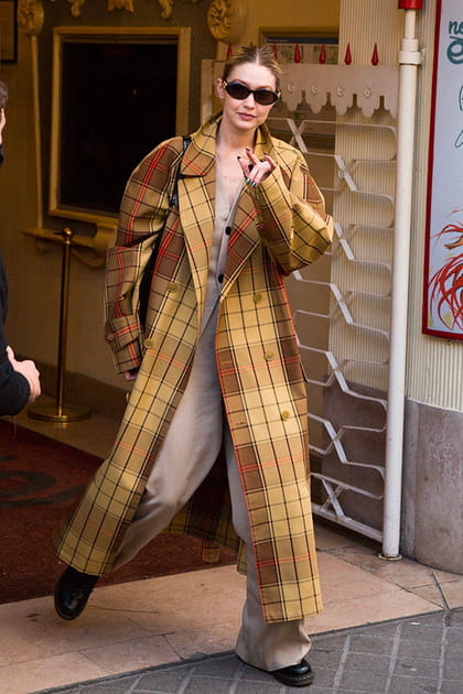 Gigi Hadid au défilé Andreas Kronthaler for Vivienne Westwood