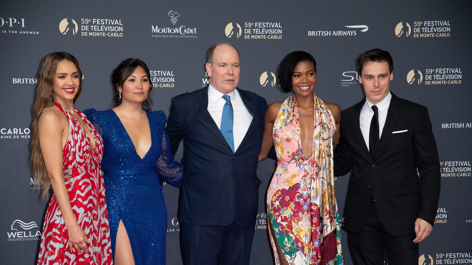 Jessica Alba, Marie Chevallier, Albert de Monaco, Gabrielle Union-Wade, Louis Ducruet