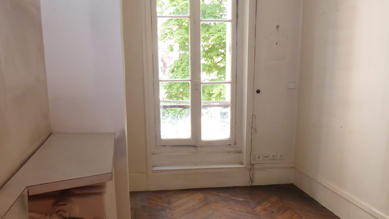 Salle de bains parentale avant