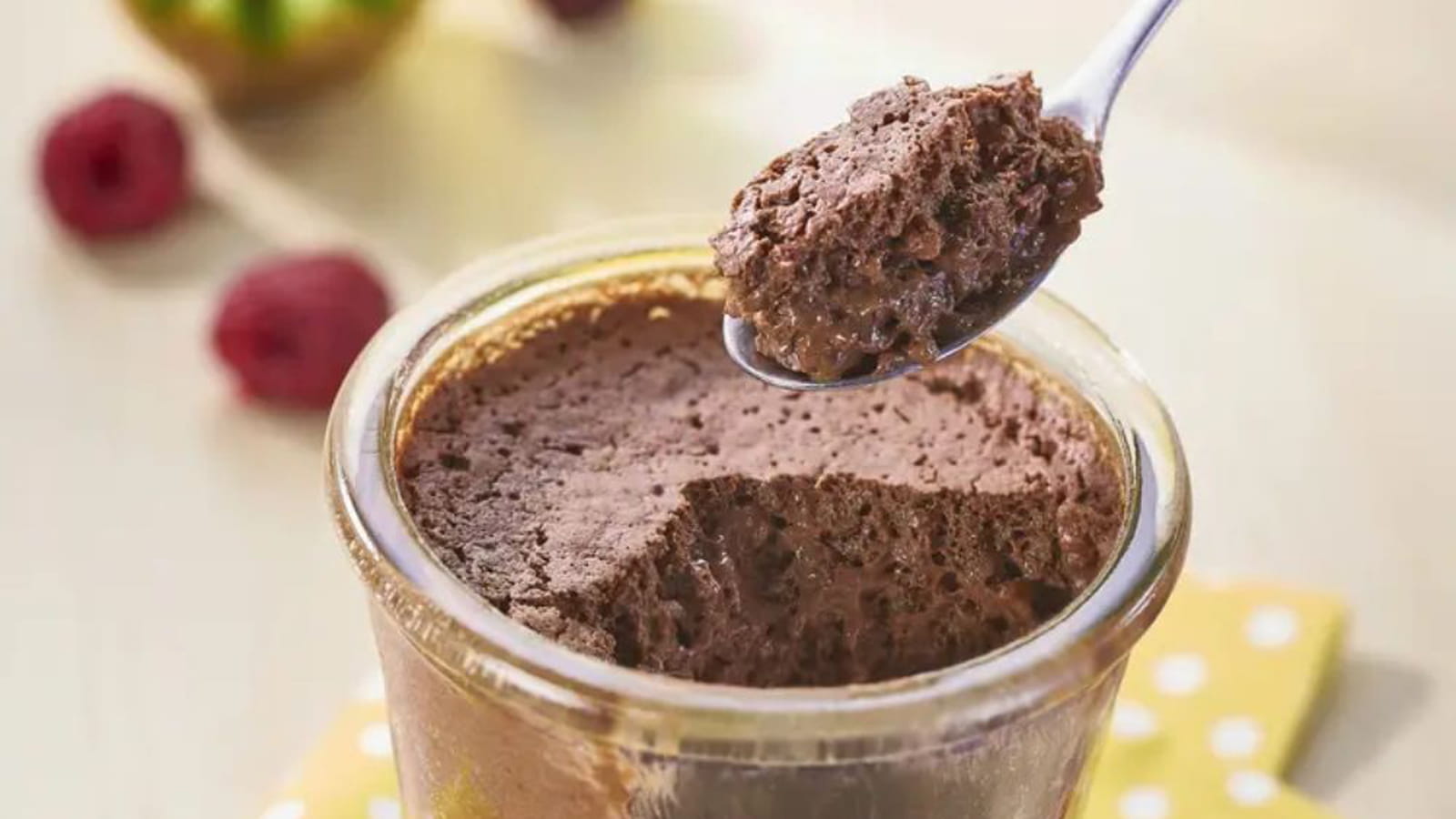 Mousse au chocolat vegan 'bluffante" au Tapioca Tipiak (sans œuf)