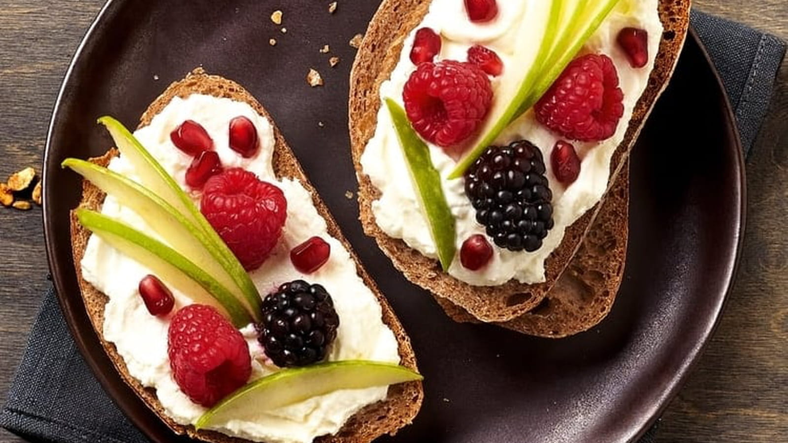 Tartine fruitée au Carré Frais