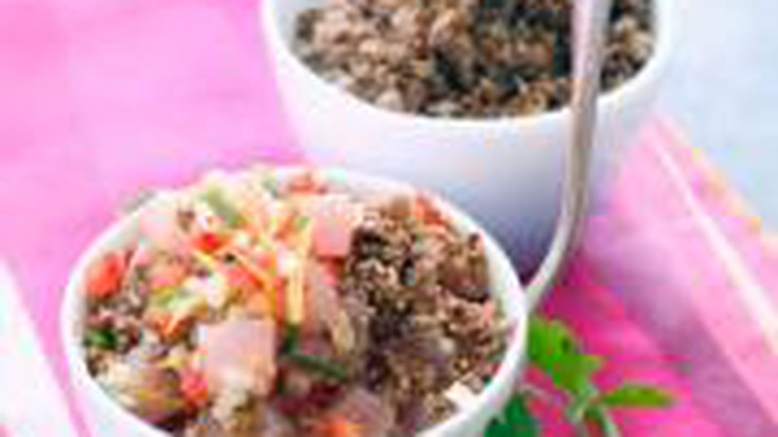 Crumble tomate et thon