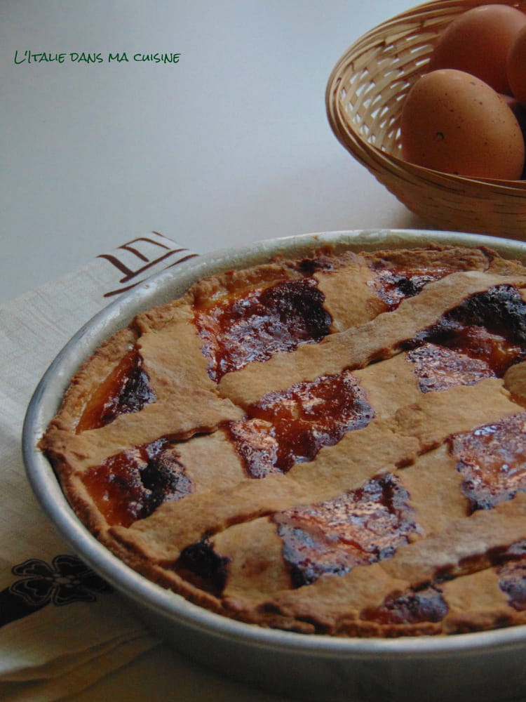 Gâteau de Pâques de Naples Pastiera Napoletana