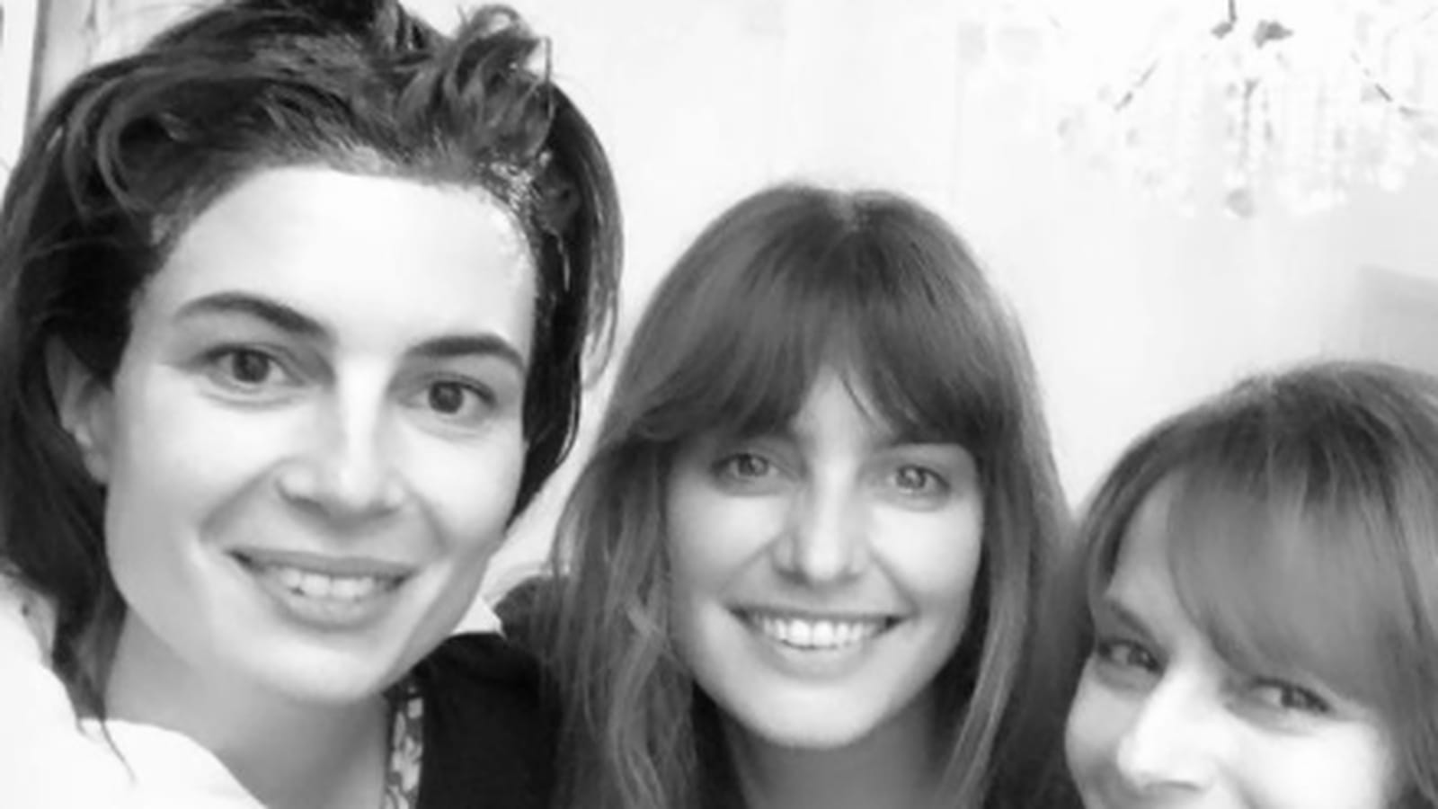 Juliette Chêne,  Laëtitia Milot et Cécilia Hornus