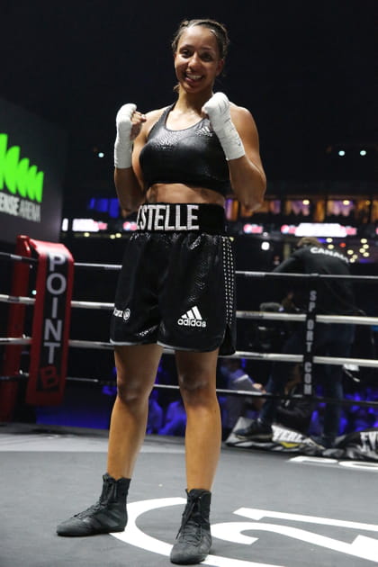 La boxeuse Estelle Mossely