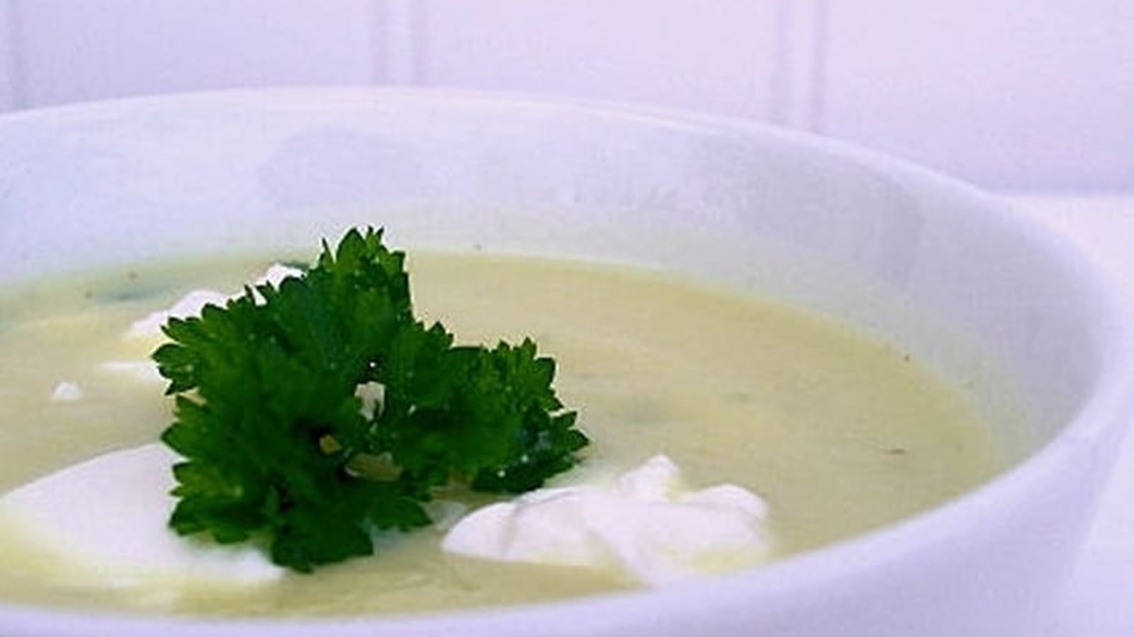 Velouté de chou-fleur au Kiri