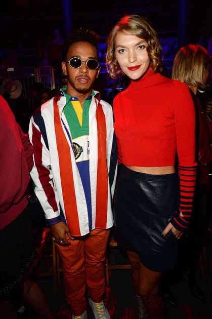 Lewis Hamilton et Arizona Muse