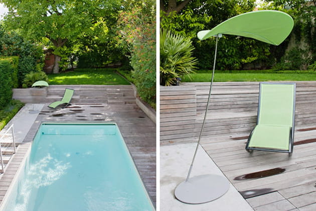 Une piscine et un espace pour se reposer