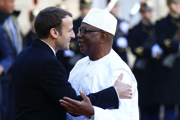 Ibrahim Boubacar Keita, pr&eacute;sident du Mali