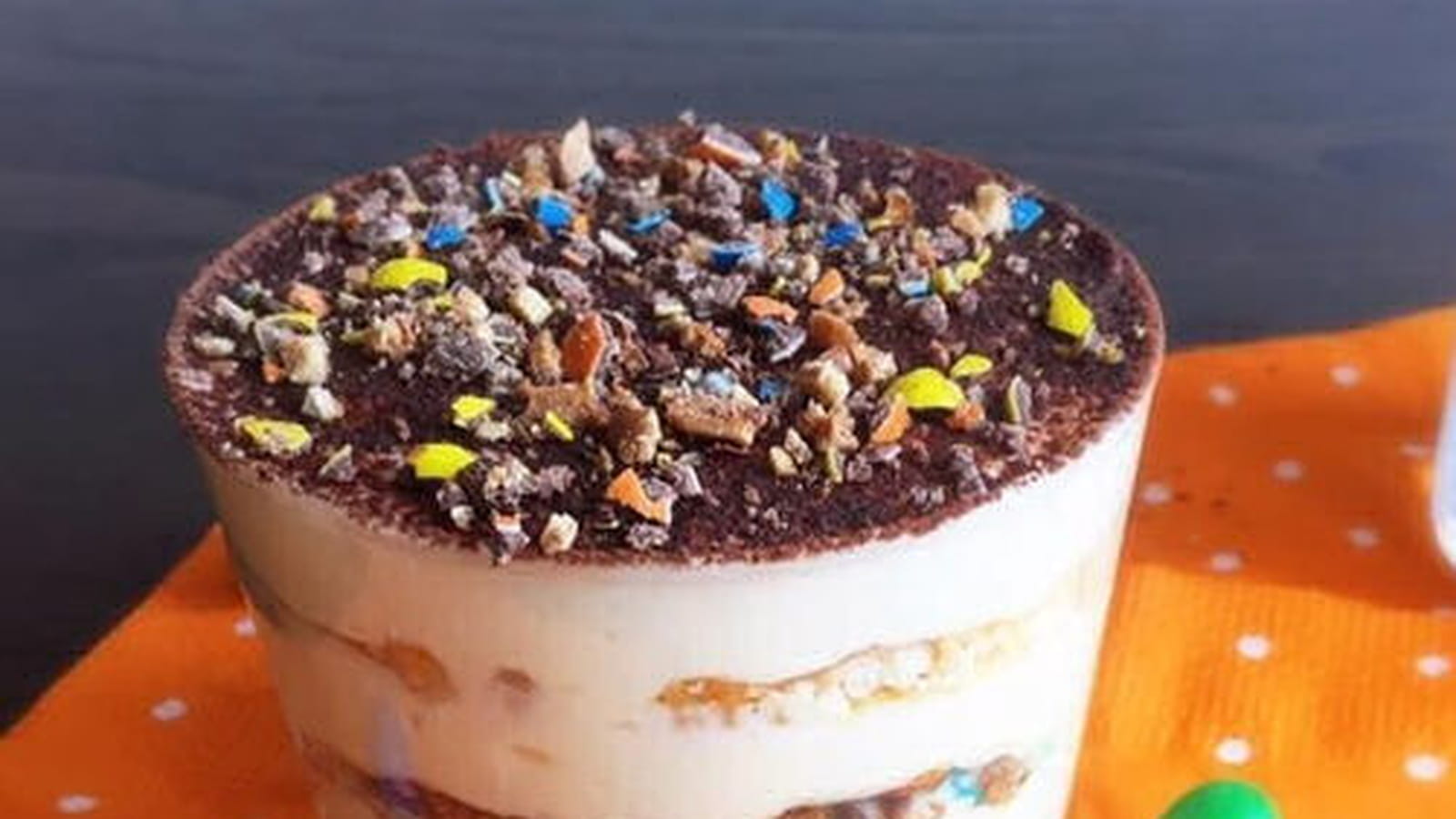 Tiramisu M&M's® et petits beurres
