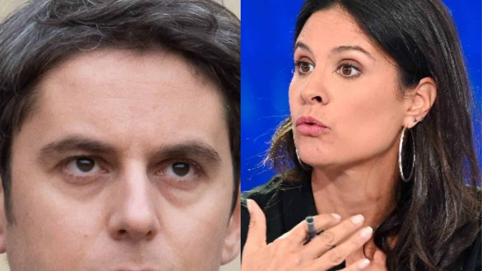 Gabriel Attal et Apolline de Malherbe