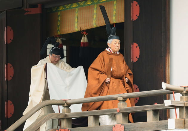 L'empereur nippon Akihito abdique