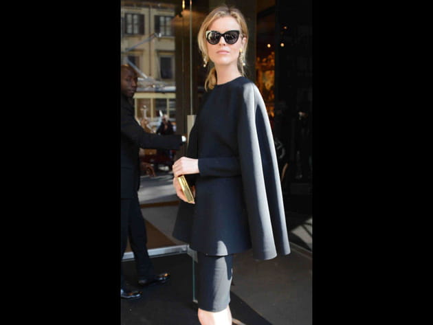 Eva Herzigova au défilé Dolce & Gabbana