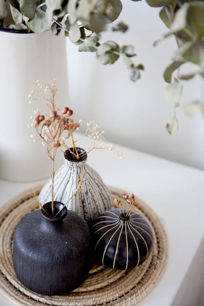 Fleur s&eacute;ch&eacute;e en soliflore pour un esprit chic