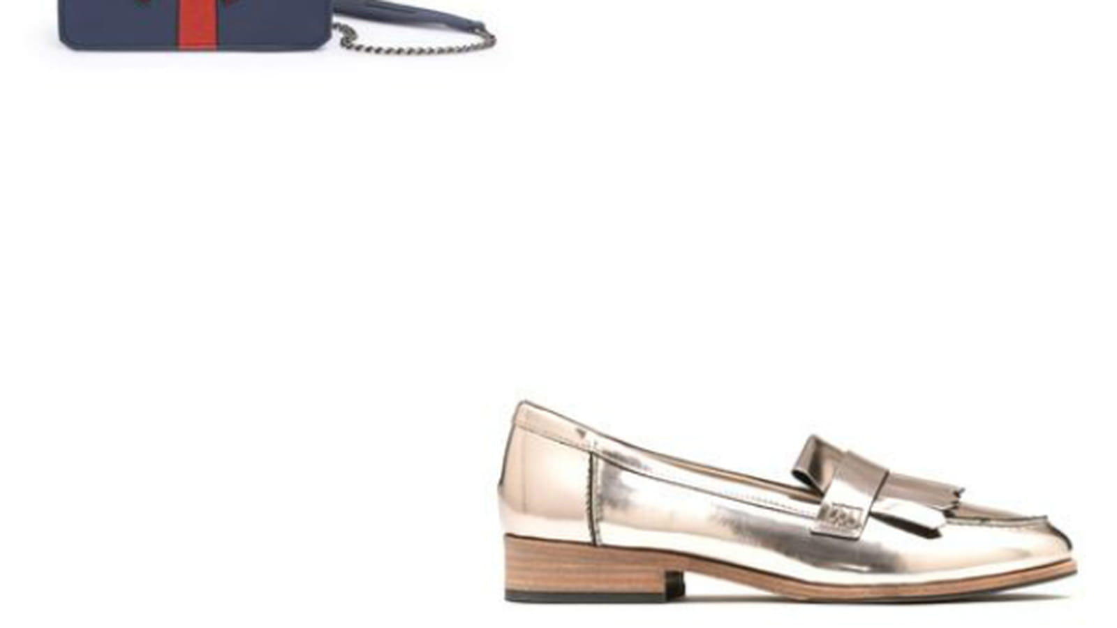 Pochette Tammy & Benjamin et mocassins Boden