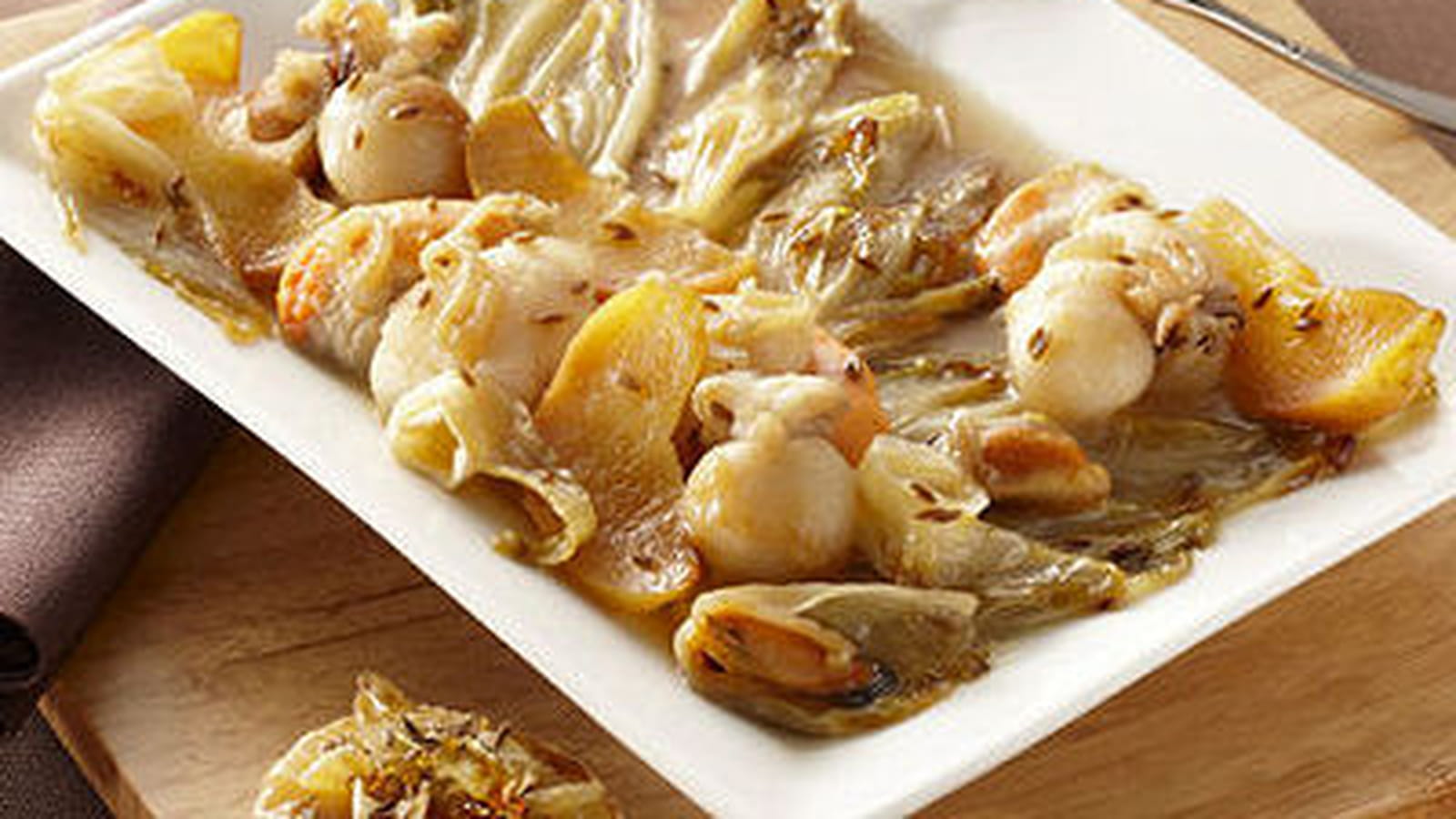 Noix de Saint-Jacques sautées 