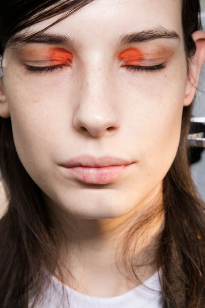 Bombe orange chez Thierry Mugler