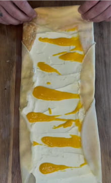 Bûche crêpes : Etape 4