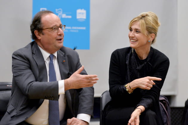 Fran&ccedil;ois Hollande et Julie Gayet se marrent