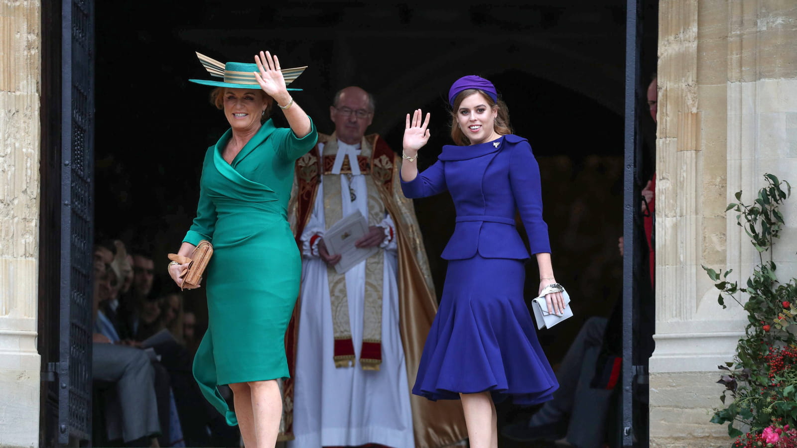 Sarah Ferguson et Beatrice d'York