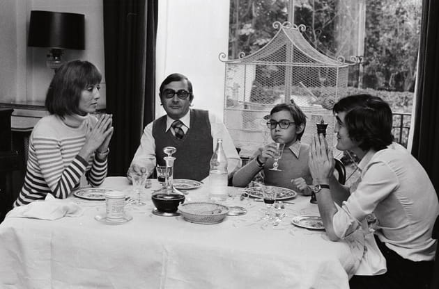 St&eacute;phane Audran, Claude et Thomas Chabrol, 1973