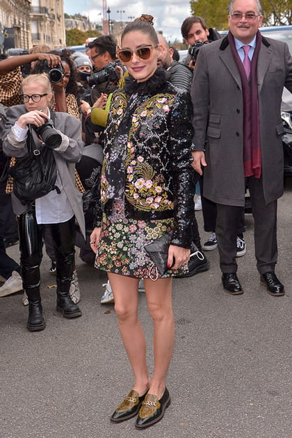 Olivia Palermo au d&eacute;fil&eacute; Giambattista Valli