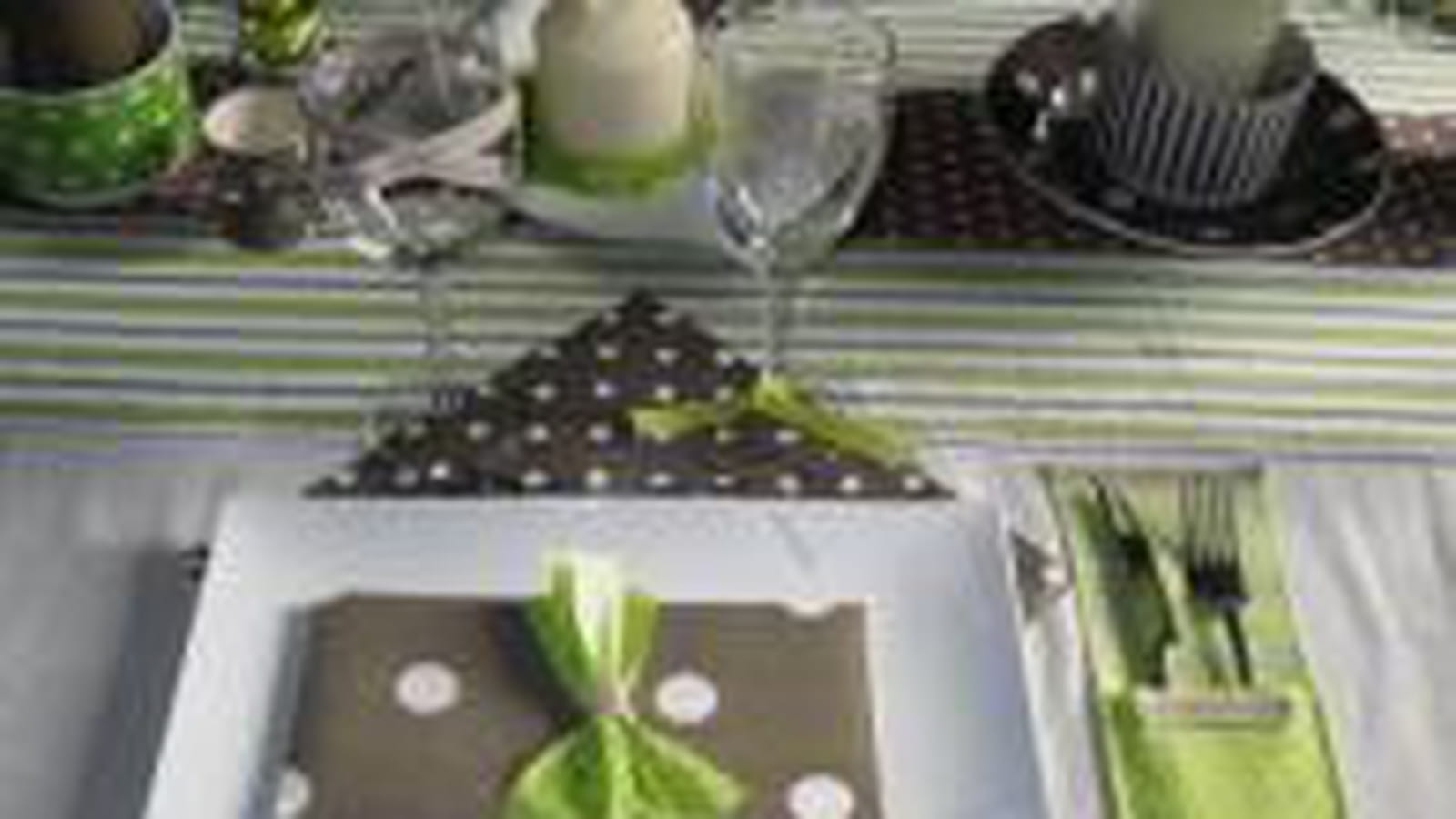 Assiettes et couverts