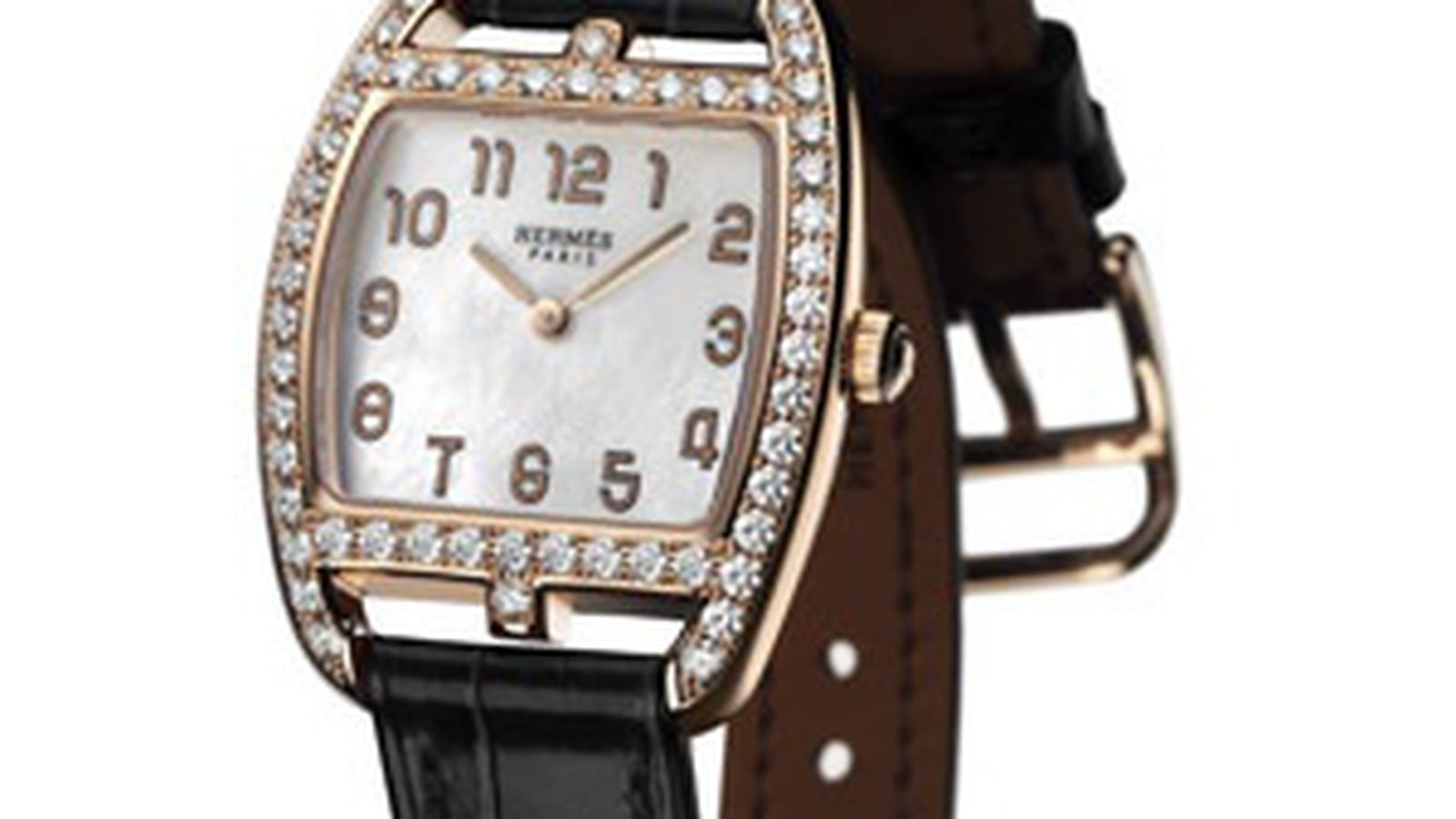 La montre "Cap Code Tonneau" d'Hermès