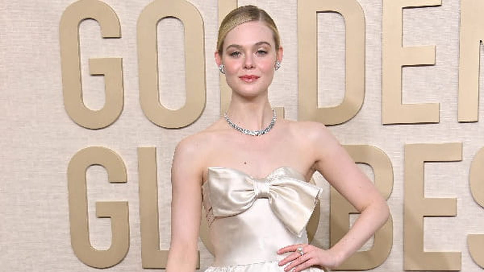 Elle Fanning  le 7 janvier 2024
