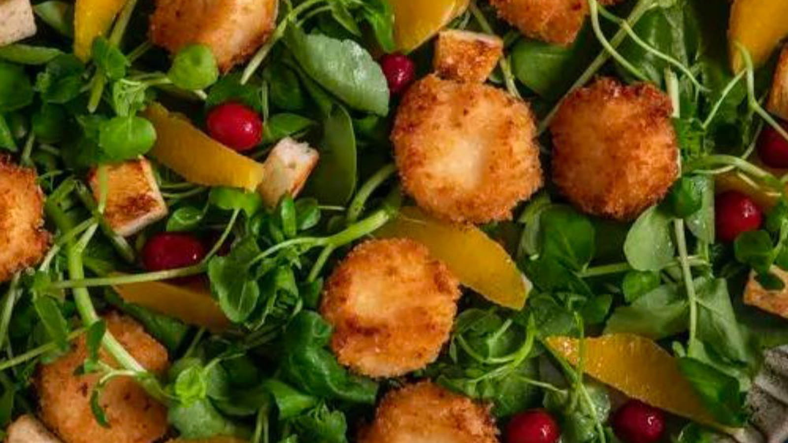 Salade croustillante au Rond Violife