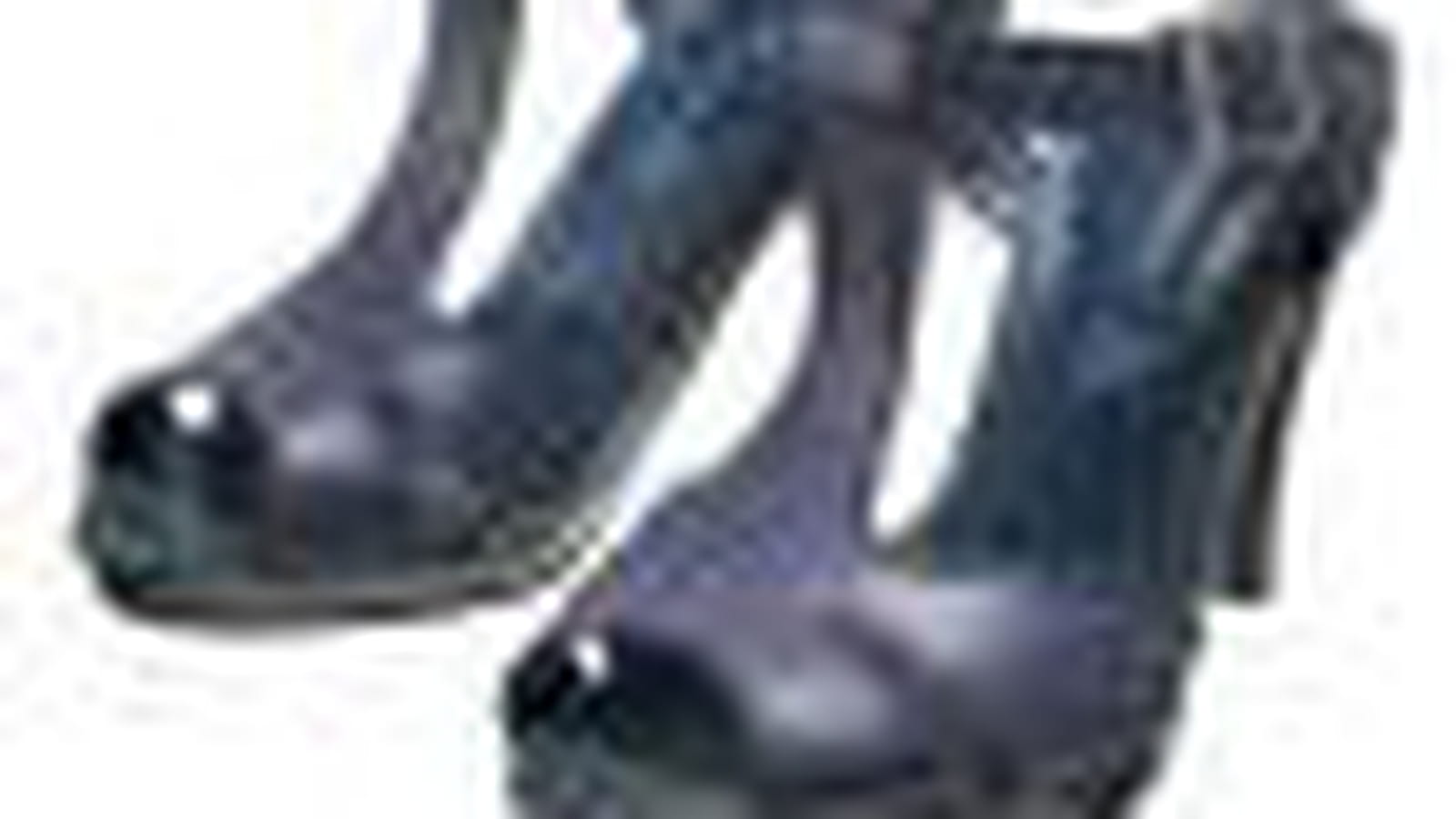 Sandales bleues marine de C&A