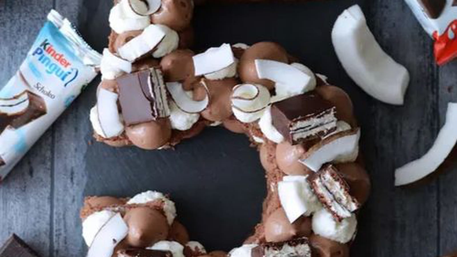 Number Cake façon Kinder Pingui® Coco