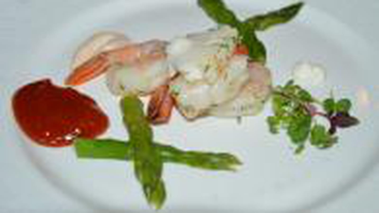 Homard et crevettes géantes