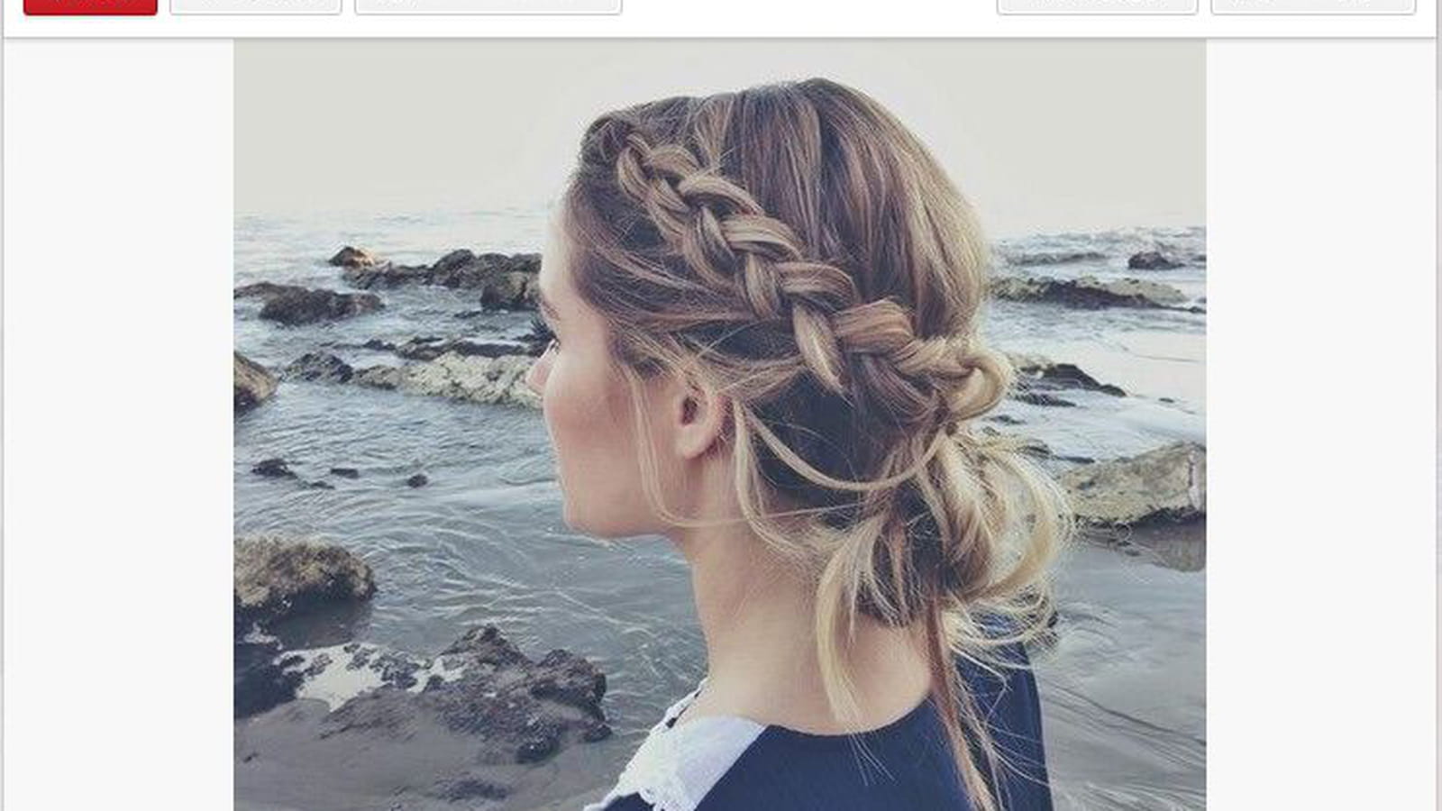 Le chignon romantique