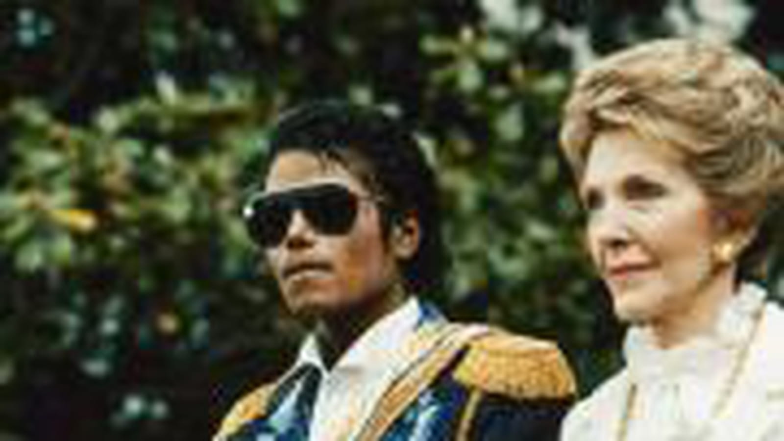 MJ récompensé par Ronald Reagan