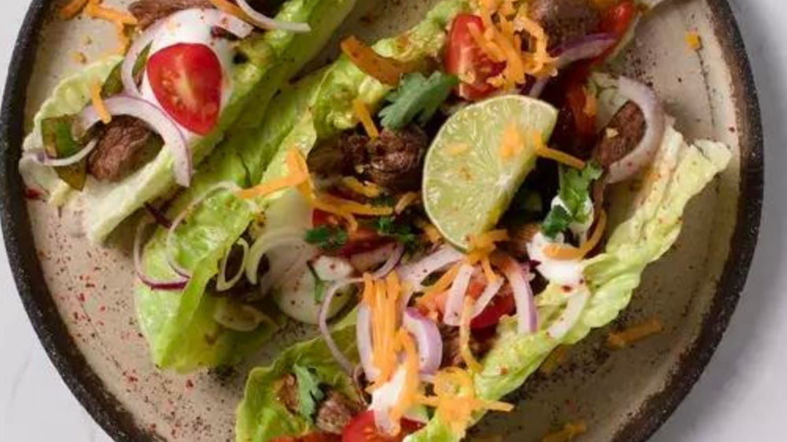 Tacos de boeuf revisité et son guacamole