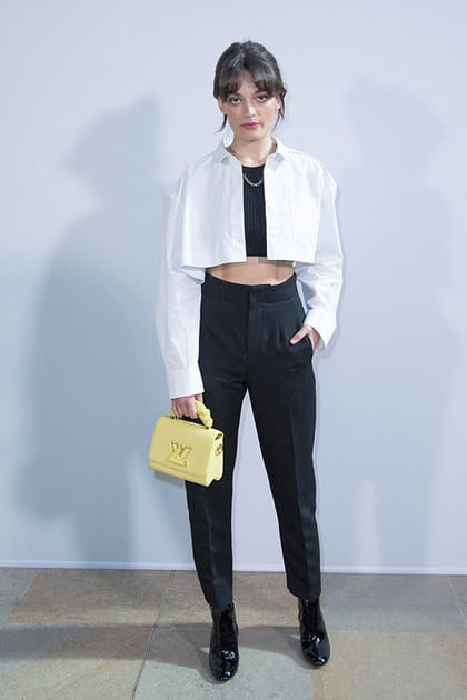 Emma Mackey au défilé Louis Vuitton