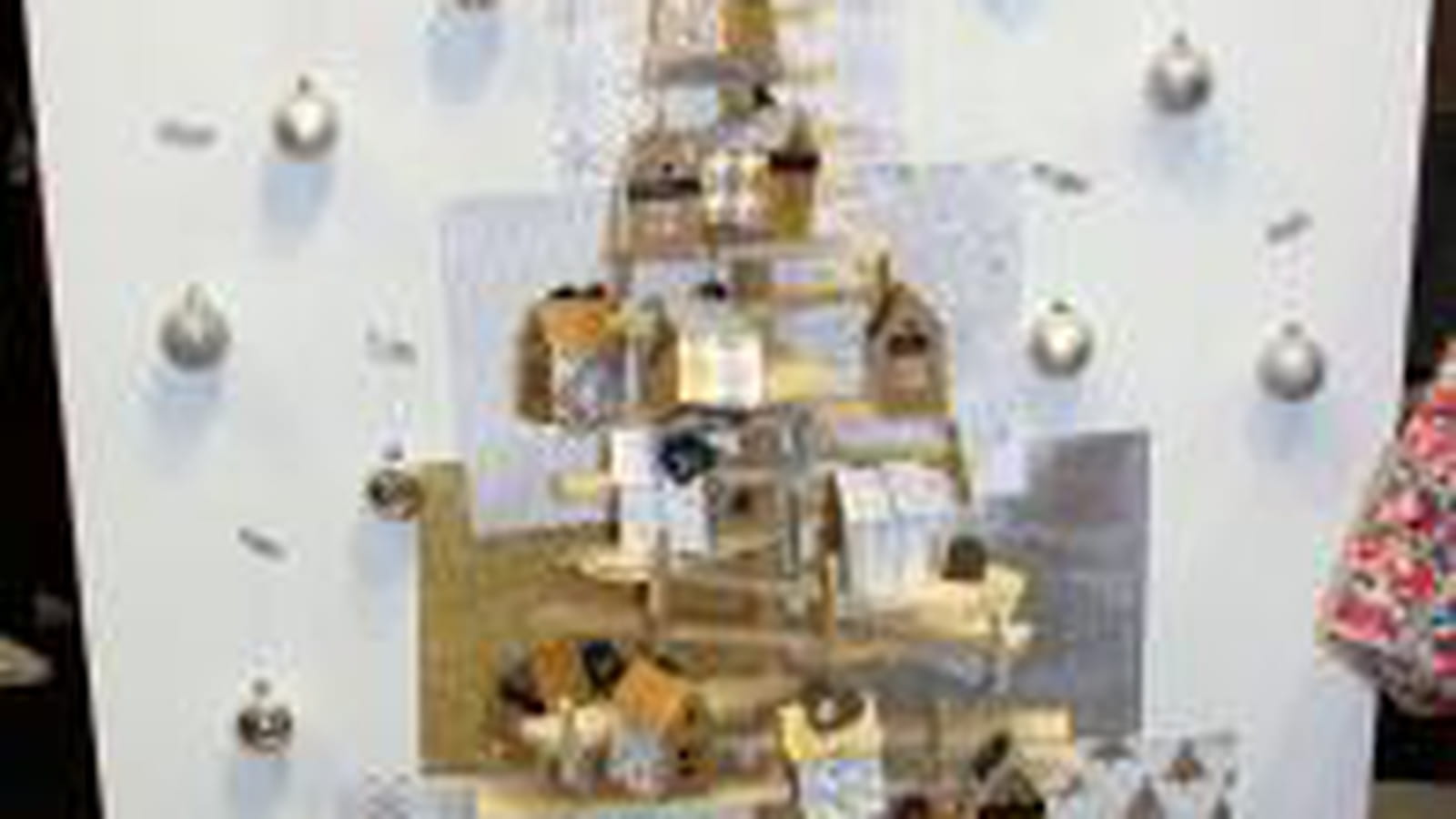 Sapin de Noel récup'