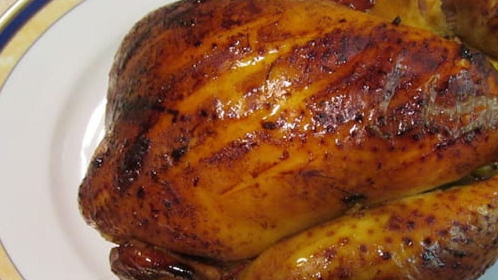 Poulet rôti à la sauce soja