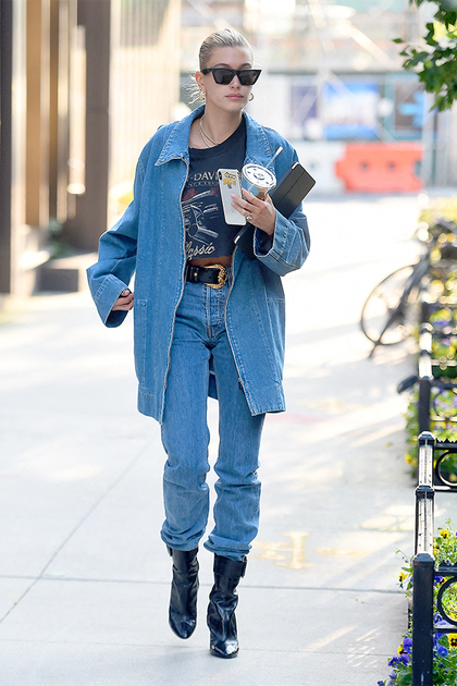 Hailey Baldwin &agrave; New York en juin 2019&nbsp;