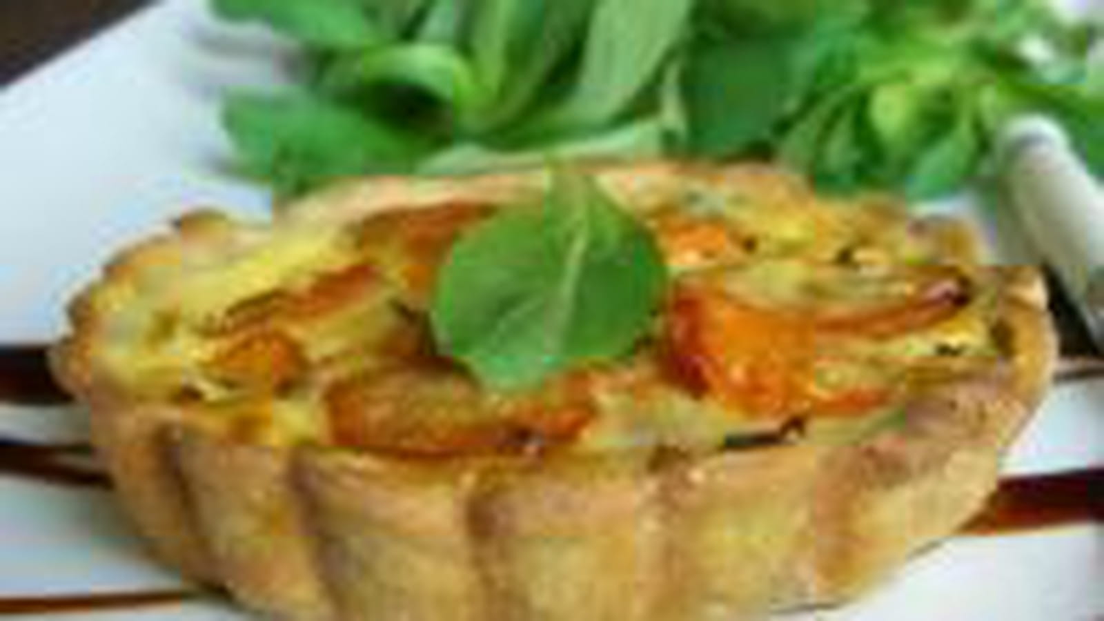 Tarte carotte Vache qui rit