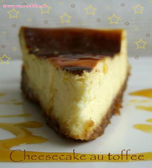 Cheesecake au toffee