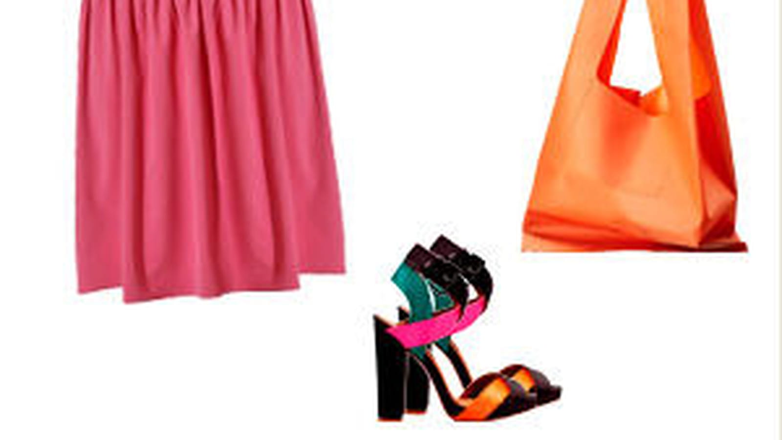 Un look color block haut en couleur