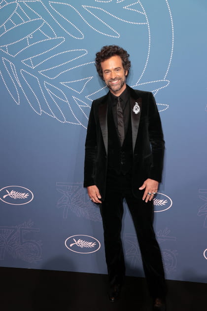 Romain Duris&nbsp;: sourire &eacute;tincelant au d&icirc;ner de gala d'ouverture